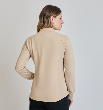 Poleron Mujer Lisa Arena