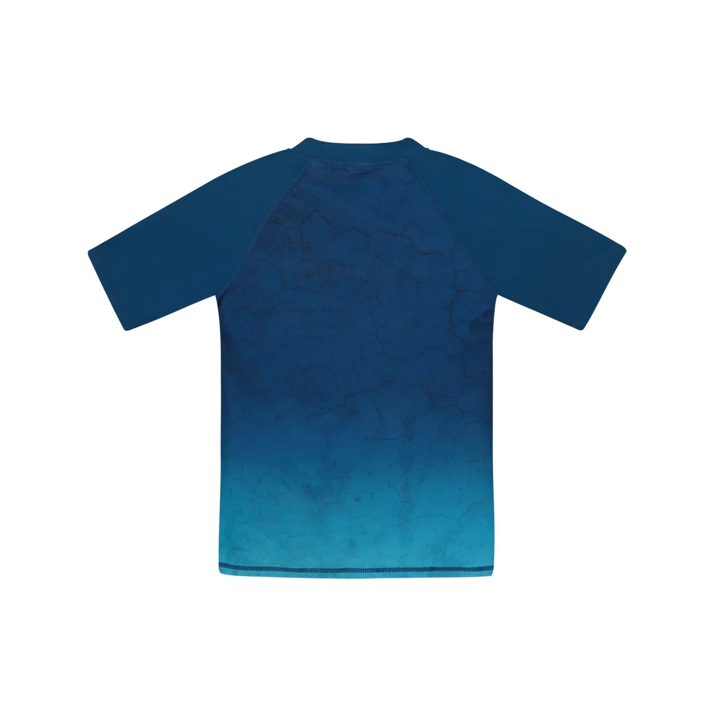 Traje de Baño Niño Polera UV50 M/Corta H2O Wear Azul