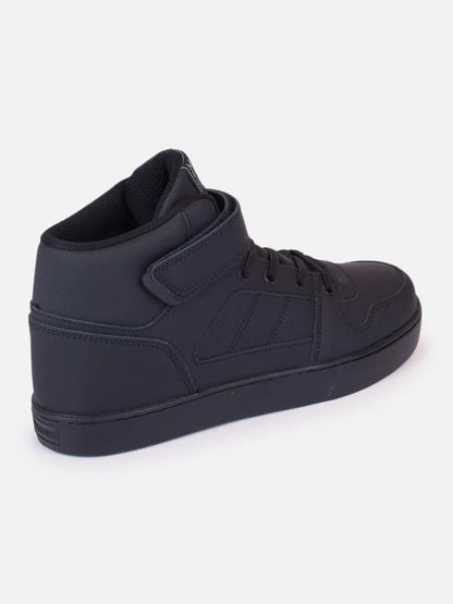 Zapatillas Niño Escolar Poke Hi Con Caña Black