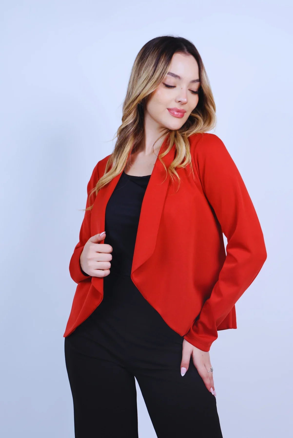 blazer-mujer-básico-terracota