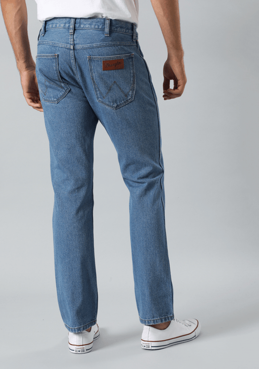 Jeans Hombre Greensboro Slim Straight Fit Stone Washed
