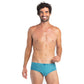 Slip Hombre Algodón Azul Pack 5