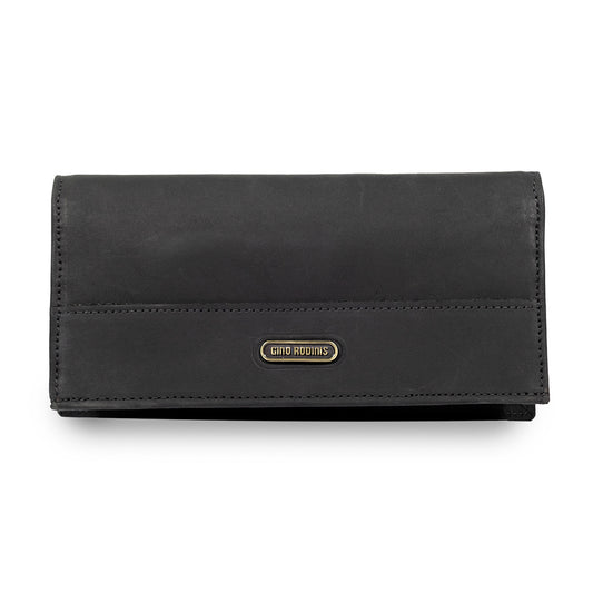 Chequera Hombre Graso 108 Negro