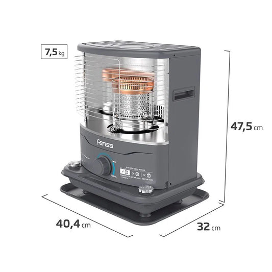 Estufa a Parafina Mecha F 1120+ 4 lts