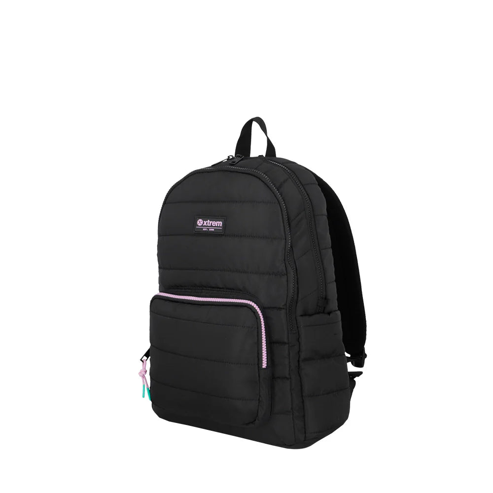 Mochila para notebook 14" Hamilton negra/morada