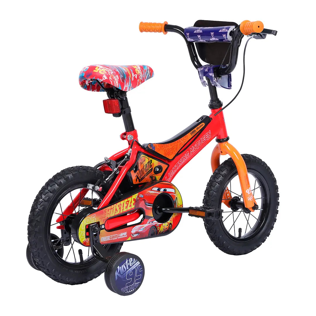 Bicicleta Niño Disney Cars Aro 12 Roja