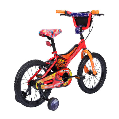 Bicicleta Niño Disney Cars Aro 16 Roja