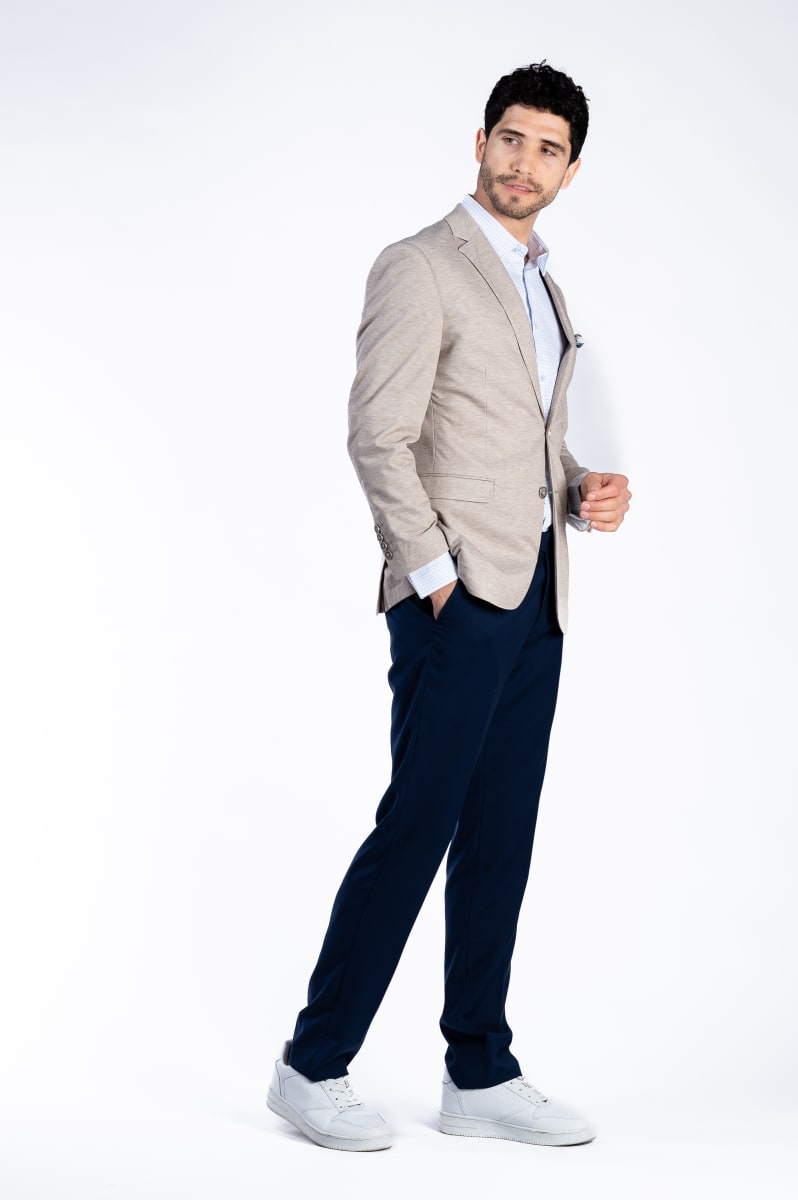 Blazer Hombre Fiorentina Beige