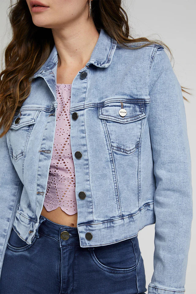 Chaqueta Mujer 4999 Celeste