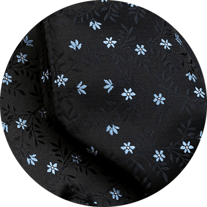 Gilet Hombre Con Plastron Y Pañuelo OC23 Black-Blue