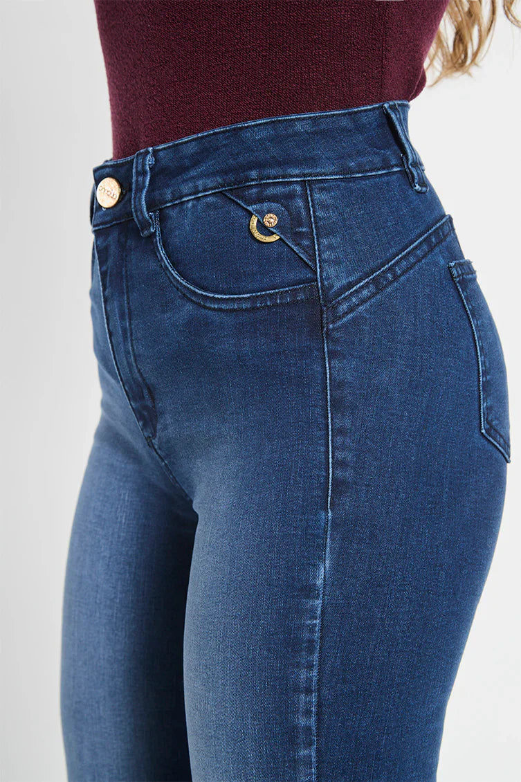 Jeans Mujer Flare 5021 Azul