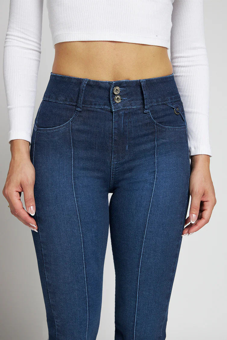 Jeans Mujer Flare 5029 Azul