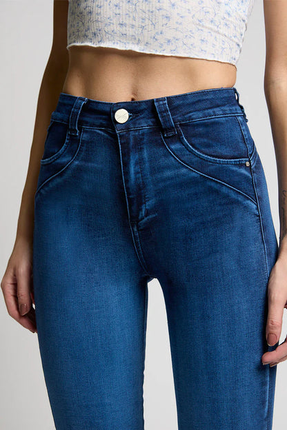 Jeans Mujer Flare 5243 Azul