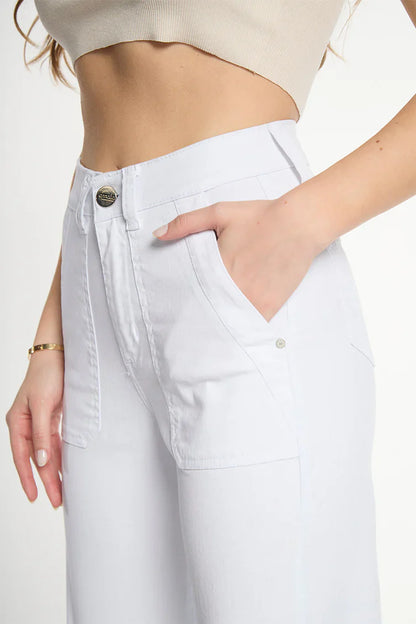 Jeans Mujer Leg Jeans 5043 Blanco
