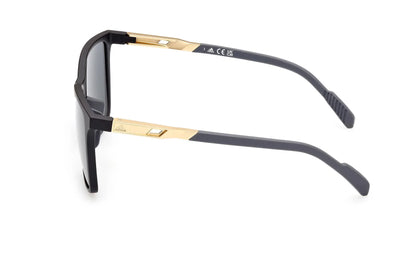Lente de Sol Hombre Adidas Sport SP0059 02D Negro-Gold