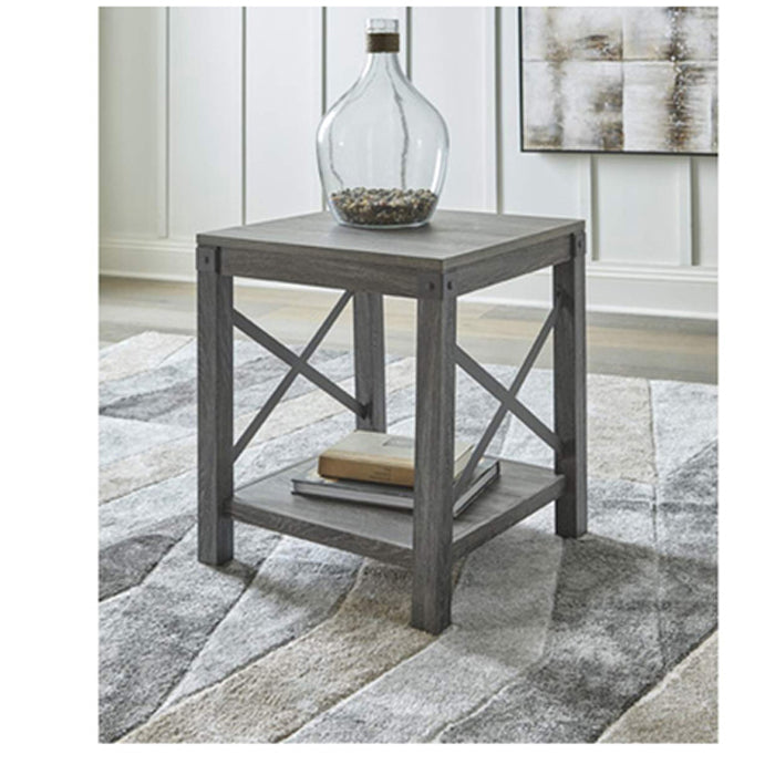 Mesa Lateral Freedan Gris