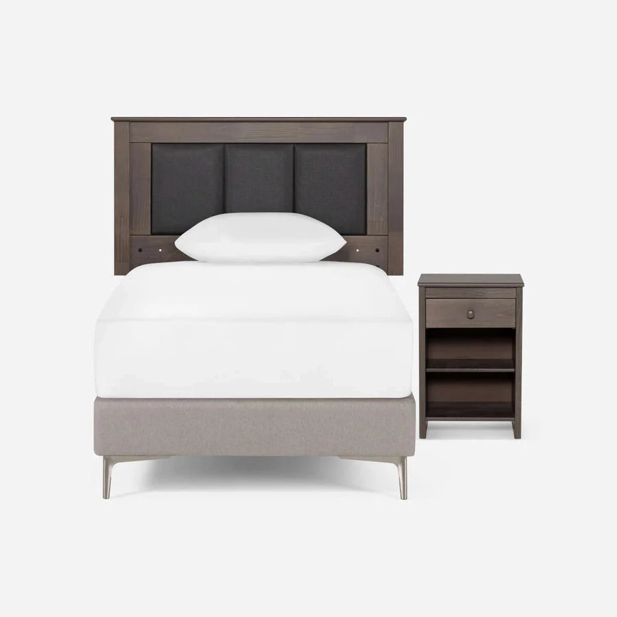 Set Muebles Rachel Madera Gris