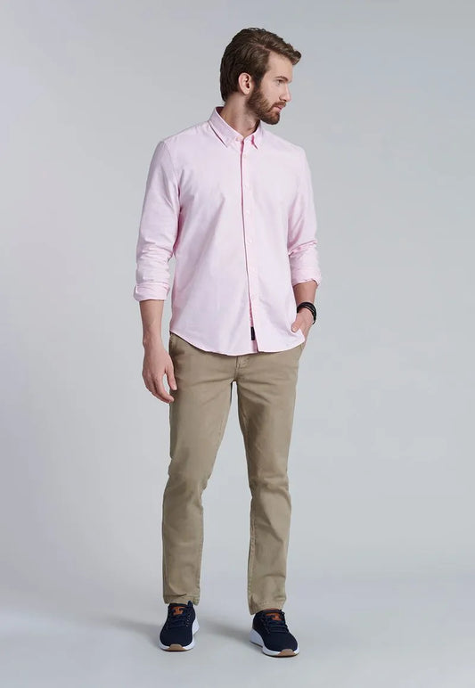 camisa-hombre-sport-oxford-pink