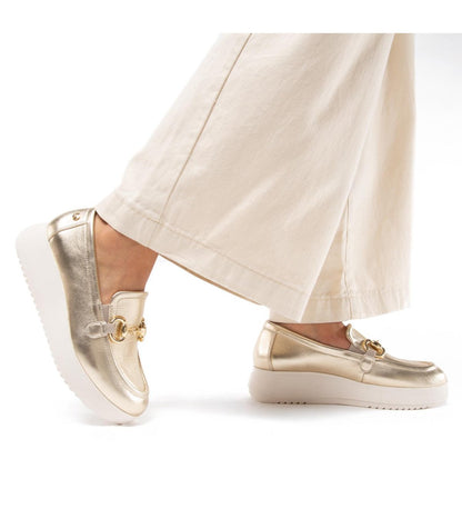 Mocasin Mujer Lydia Champagne