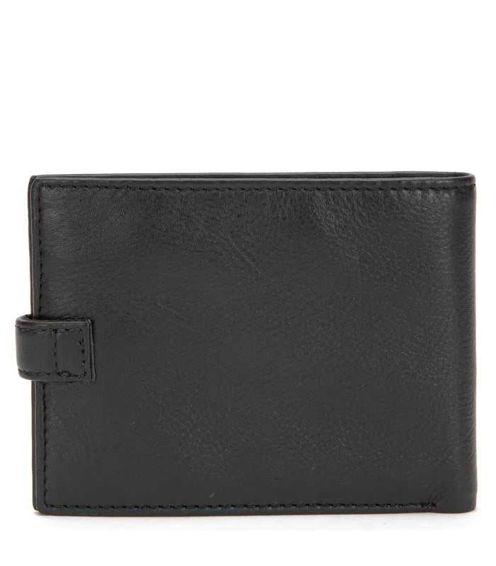 Billetera Hombre Con Strap Negro