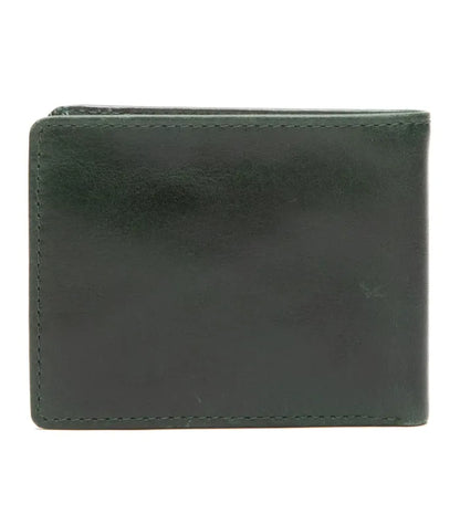 Billetera Hombre Con Tarjetero Verde