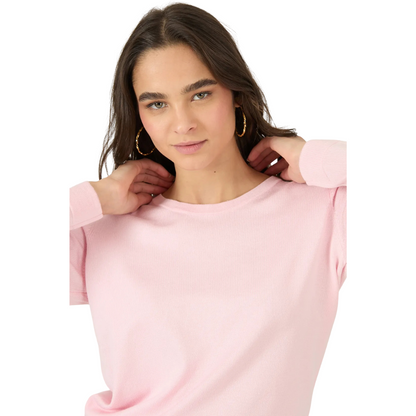 sweater-mujer-cuello-redondo-rosa