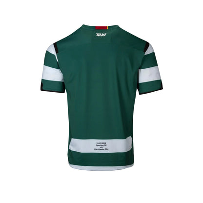 Polera Hombre Portugal Matif+14 Lehinde L Verde y Blanco