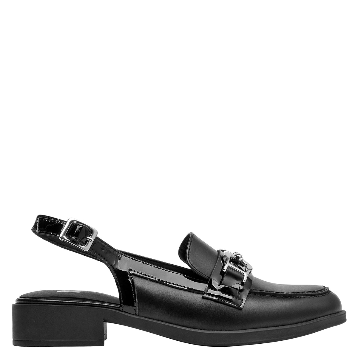 Zapato Mujer Cuero Negro