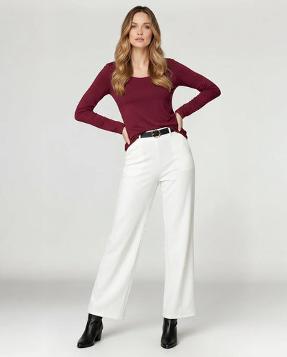 Pantalon Mujer Raffaella L Blanco