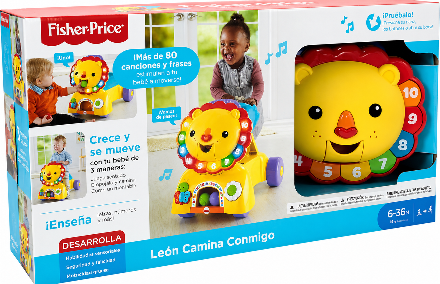 Camina Conmigo Andadera para Bebés León Niño