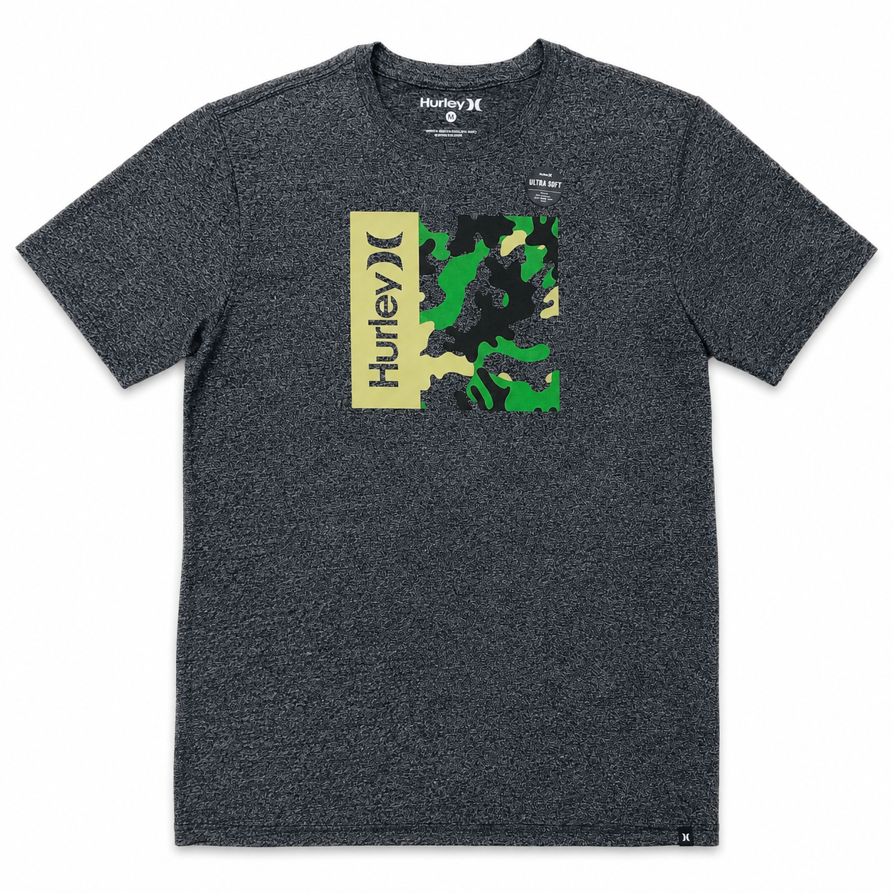 Polera Hombre Camuflado Hurley Gris