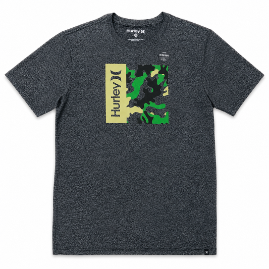 Polera Hombre Camuflado Hurley Gris