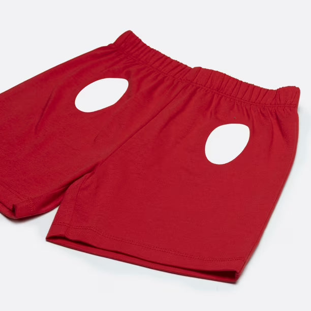 Pijama Niño Corto Mickey Negro
