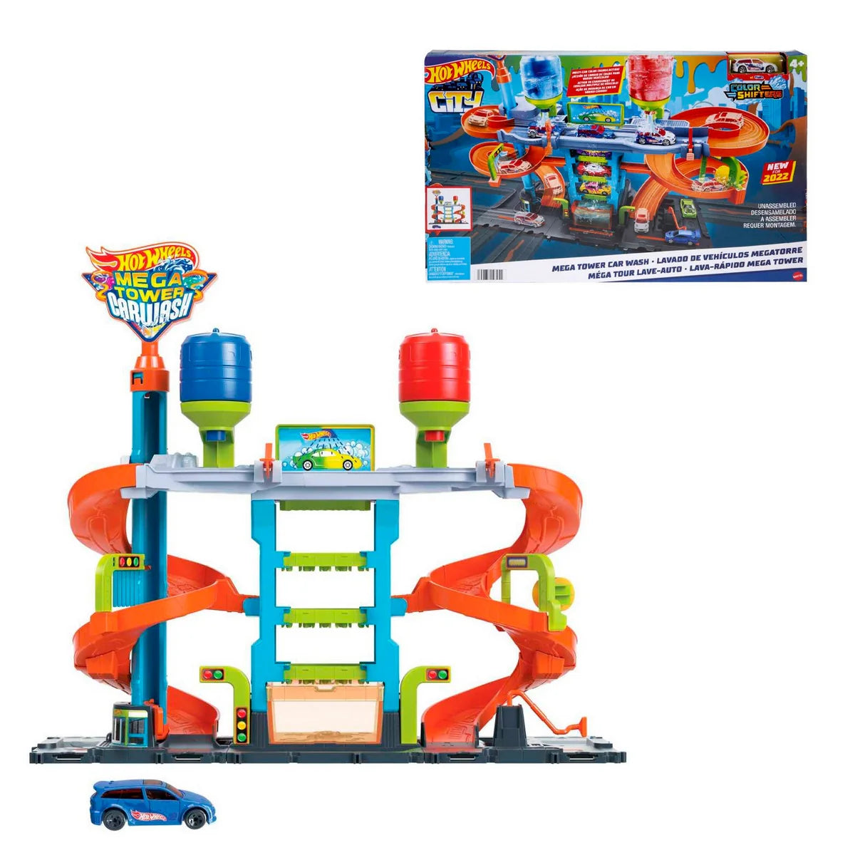 Set de Juego City Autolavado Mega Torre