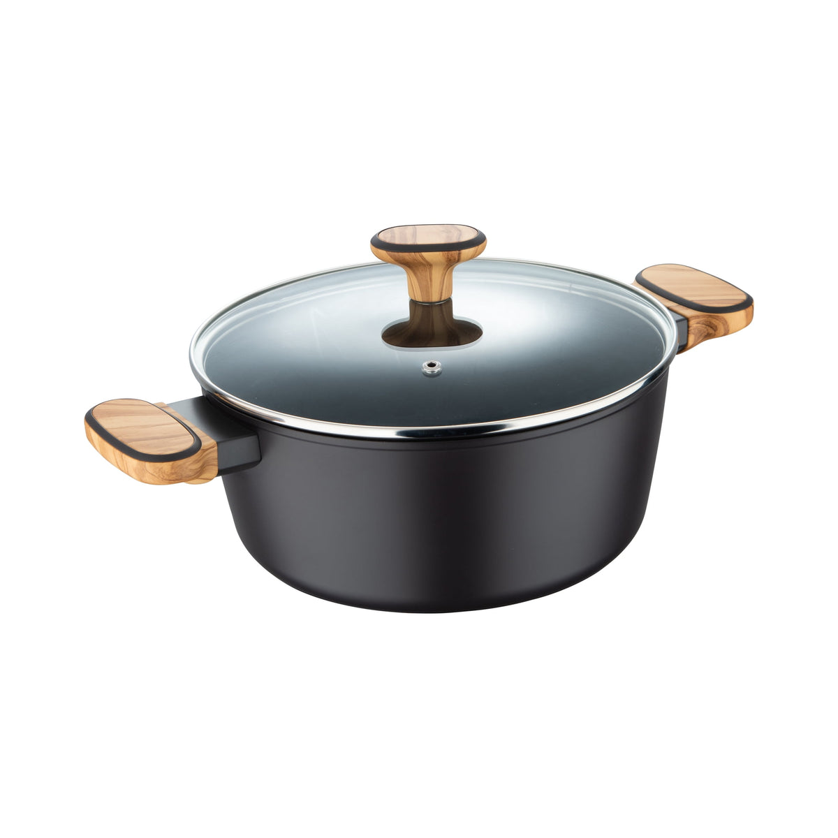 Olla Con Tapa Aluminio Fundido Olivar 20 cm