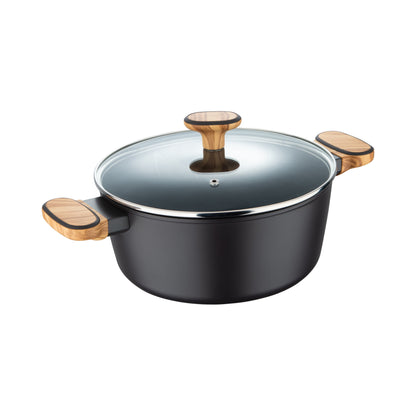 Olla Con Tapa Aluminio Fundido Olivar 20 cm