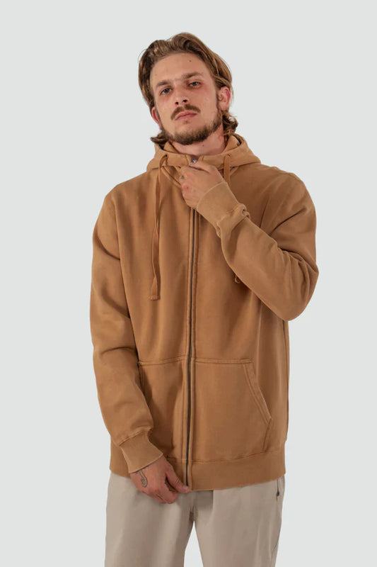 polerón-hombre-full-zip-daily---tobacco