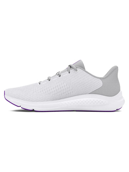 Zapatillas Mujer Running UA Charged Pursuit 3 Blancas