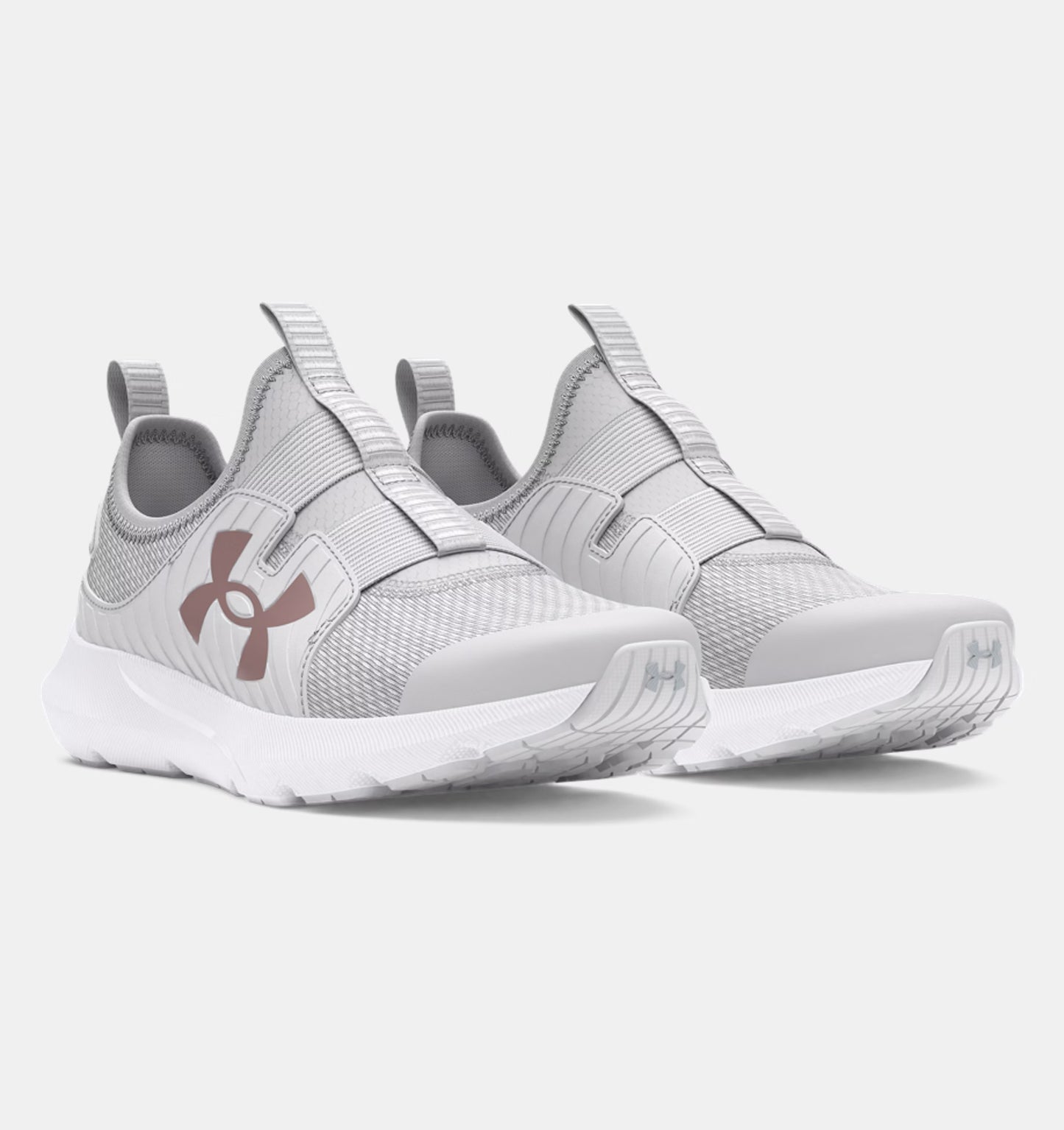 Zapatilla Niño Deportiva Sin Cordones Gris