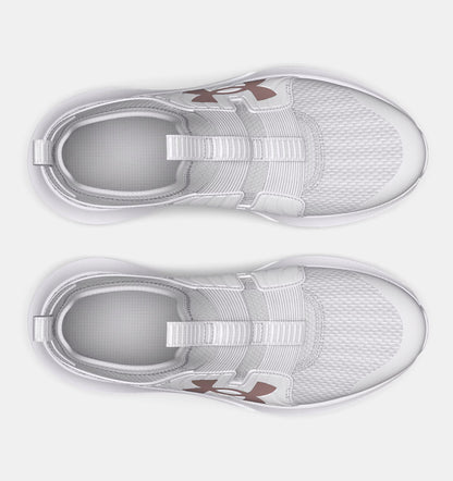 Zapatilla Niño Deportiva Sin Cordones Gris