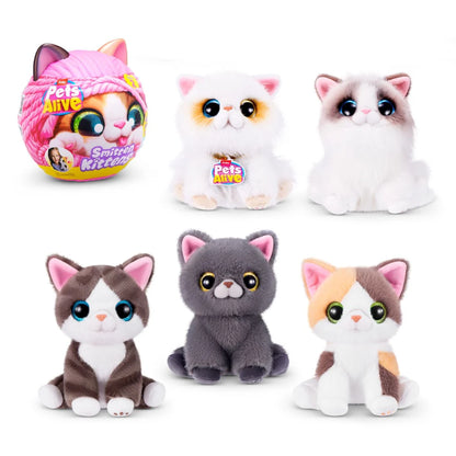Peluche Gato Juguete Pets Alive Serie Smitten Kittens 2