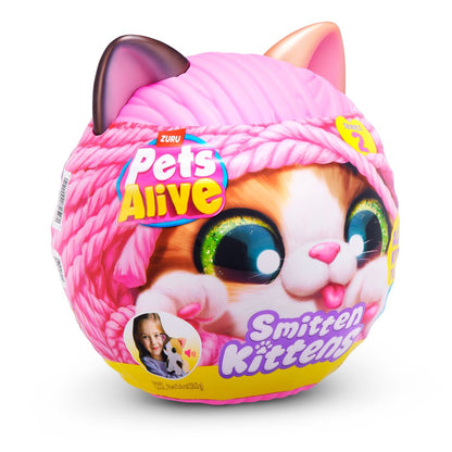 Peluche Gato Juguete Pets Alive Serie Smitten Kittens 2