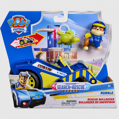 Vehículos de escombros de búsqueda y rescate de Paw Patrol