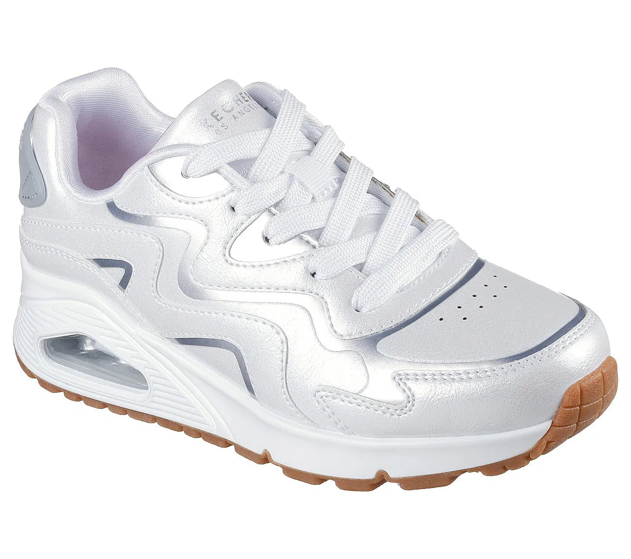 Zapatilla Niña Uno Gen1 Wavy Shimmer White