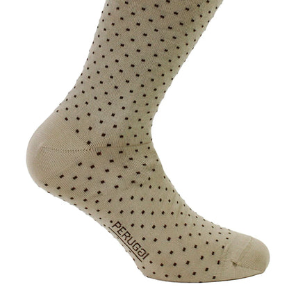 Calcetín Hombre Hilo Surtido 2 pares Beige