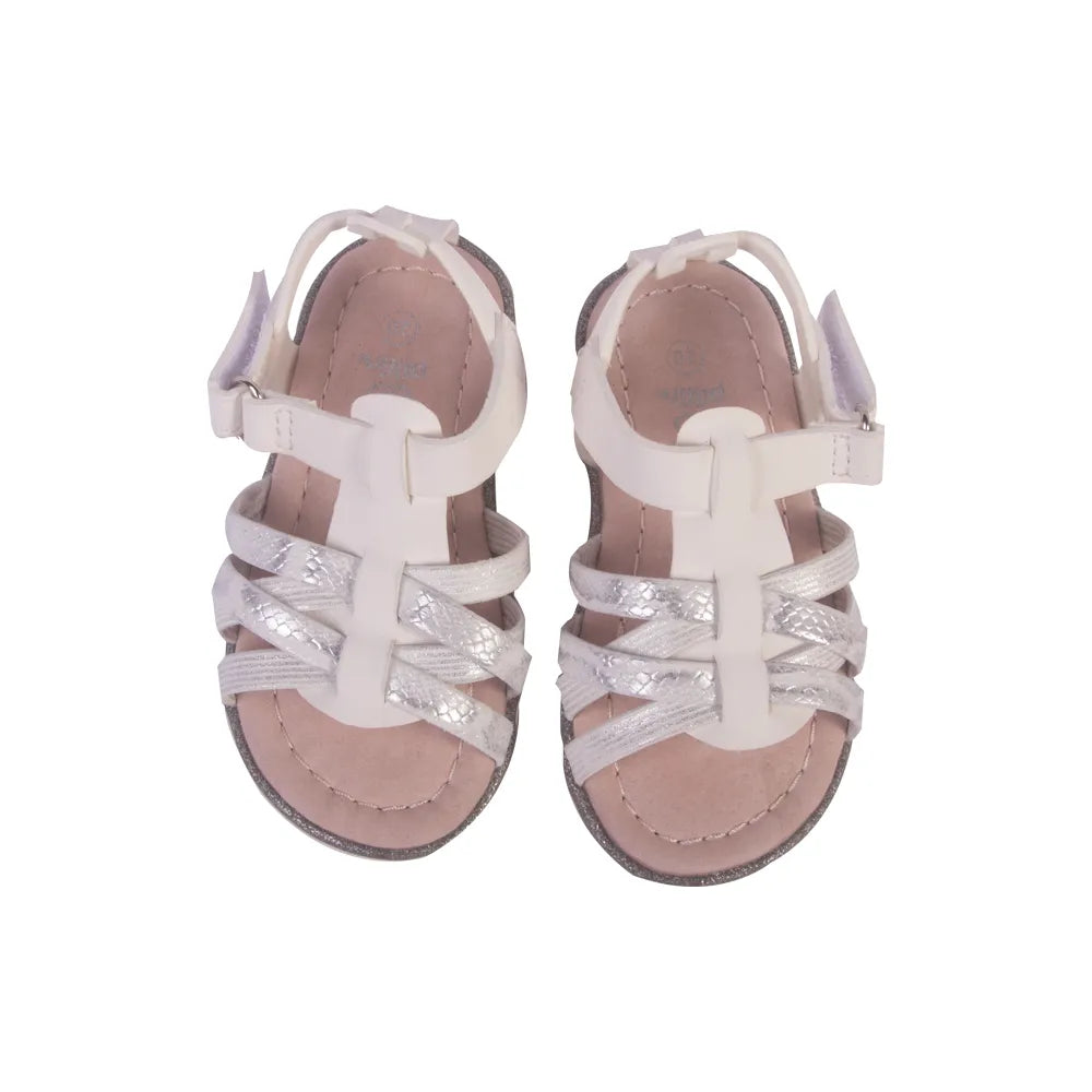 Sandalias Bebe Niña Blanco