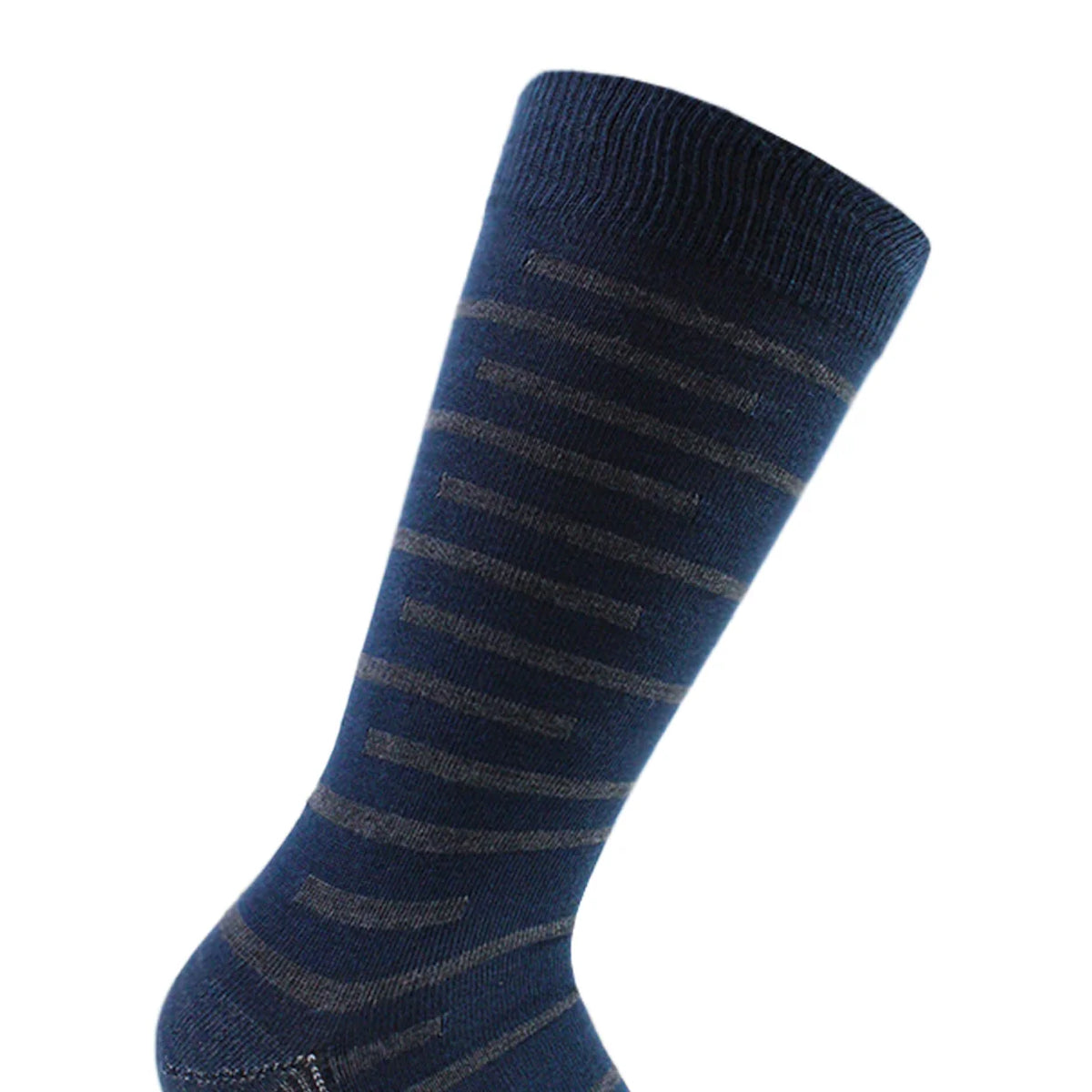 Calcetín Hombre Cobre + Bamboo Diseño Largo Americano Azul
