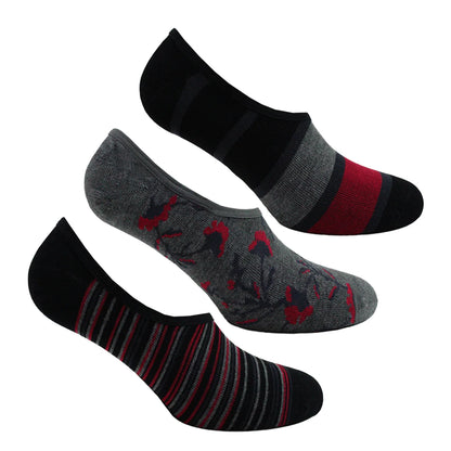 Calcetín Hombre Bamboo Multiray 3 Pares Gris Melange