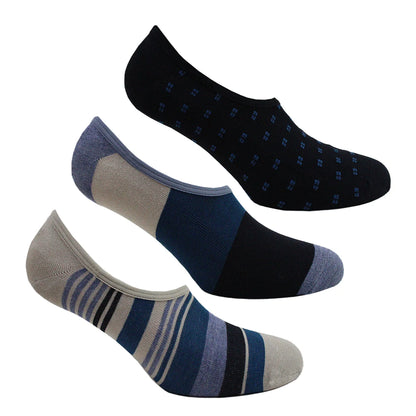 Calcetín Hombre Bamboo Franjas 3 Pares Jeans