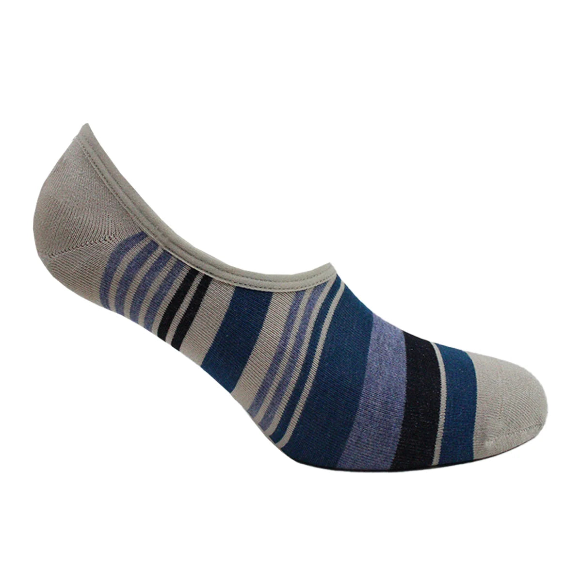 Calcetín Hombre Bamboo Franjas 3 Pares Jeans